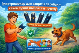 электрошокер от агрессивных собак